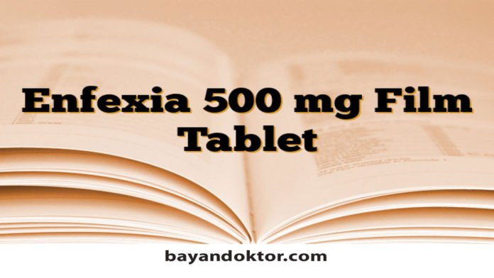Enfexia 500 mg 14 Tablet Nedir? Ne İşe Yarar? Bayan Doktor