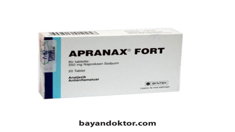 Apranax Forte 550 mg Nedir? Ne İşe Yarar? Bayan Doktor