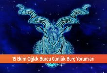 15 Ekim Oglak Burcu Gunluk Burc Yorumlari