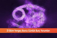 21 Ekim Yengec Burcu Gunluk Burc Yorumlari