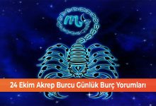 24 Ekim Akrep Burcu Gunluk Burc Yorumlari