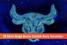 26 Ekim Boga Burcu Gunluk Burc Yorumlari