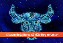 5 Kasim Boga Burcu Gunluk Burc Yorumlari